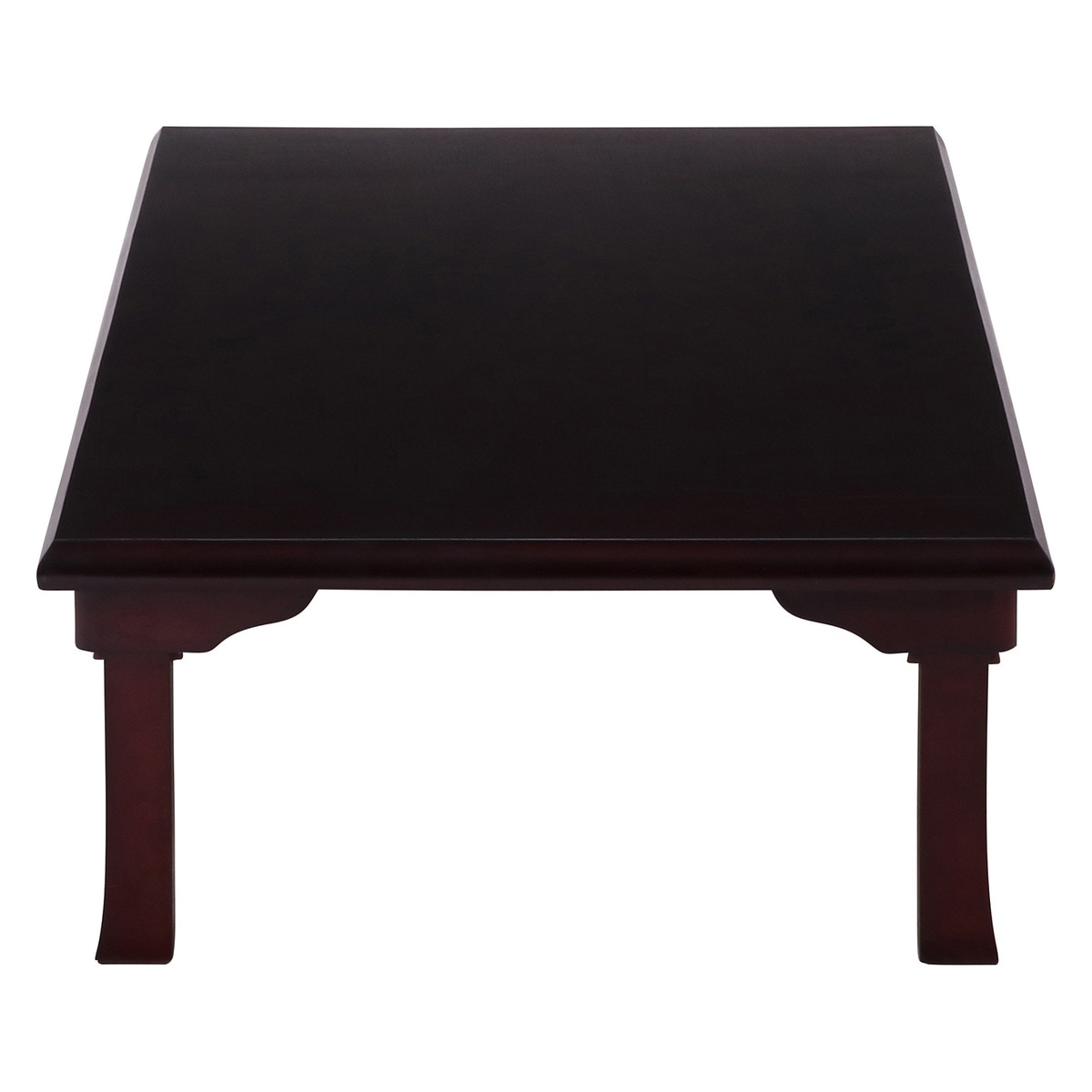 送料無料】欠品中 次回4月下旬予定 不二貿易 折脚和風座卓 紫檀色 TLM