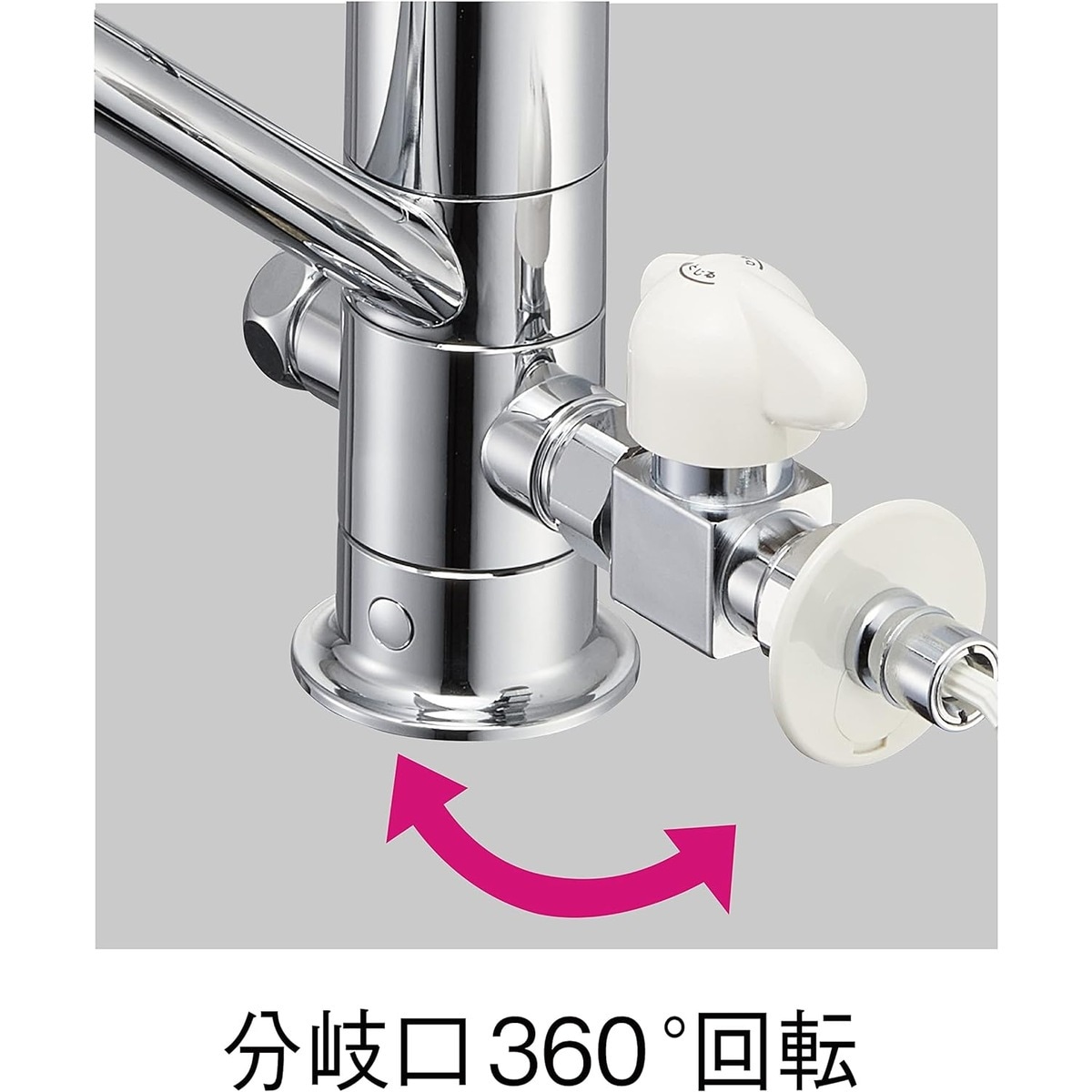 送料無料】サンエイ SANEI シングルワンホール分岐混合栓 寒冷地用