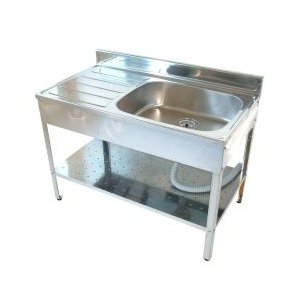 送料無料】ステンレス アウトドアキッチン 流し台 幅1000mm 奥行550mm
