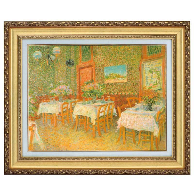 花瓶のバラ』 ゴッホ 6号 立体複製名画 額装付 【ポイント5％還元中