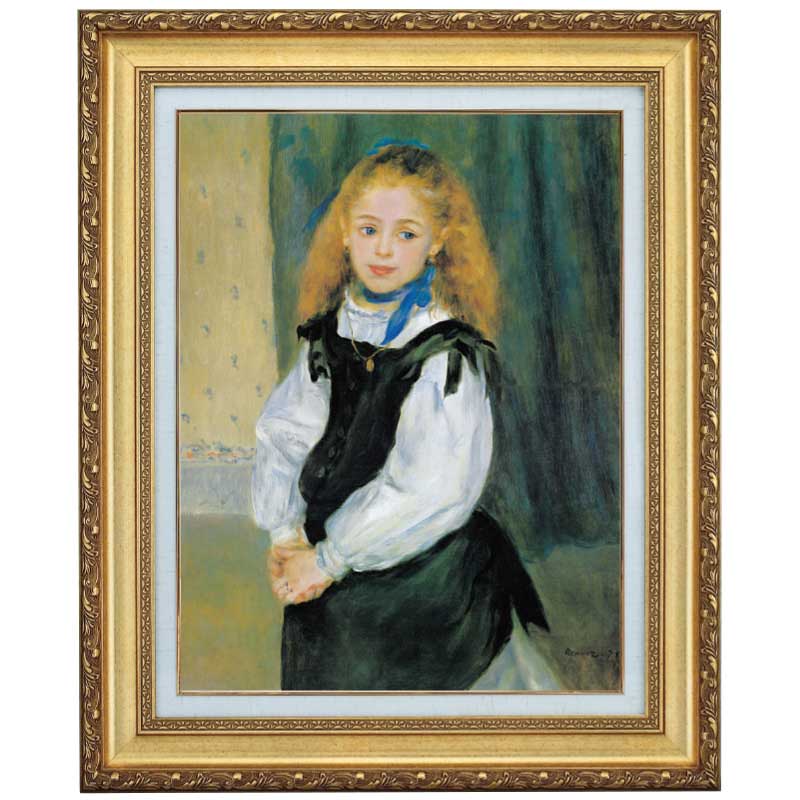 春の花』 ルノワール 4号 立体複製名画 額装付 【ポイント5％還元中