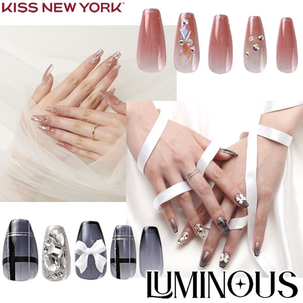 KISS NEW YORK ルミナス キスニューヨーク 人気 ネイル ネイルチップ