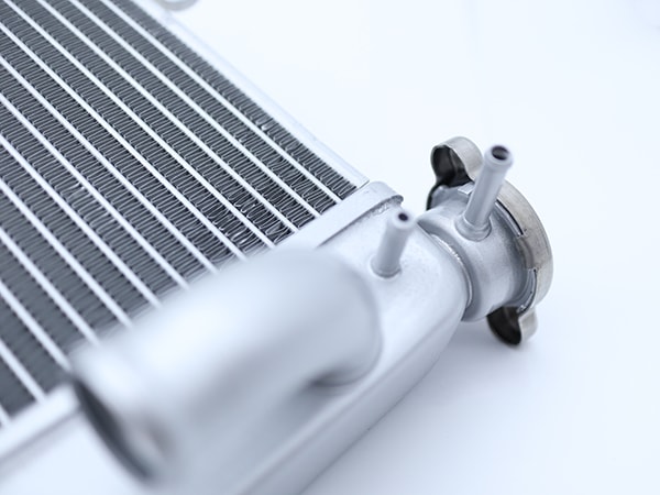 ZZR1400 ZX14R ZX-14R 06-11 社外品 ラジエーター シルバー カスタム