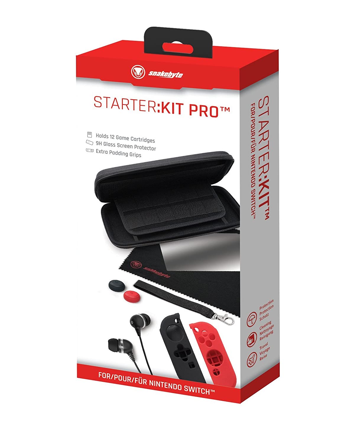 スネークバイト 任天堂 Switch スターター:キット プロ 9in1 カード12