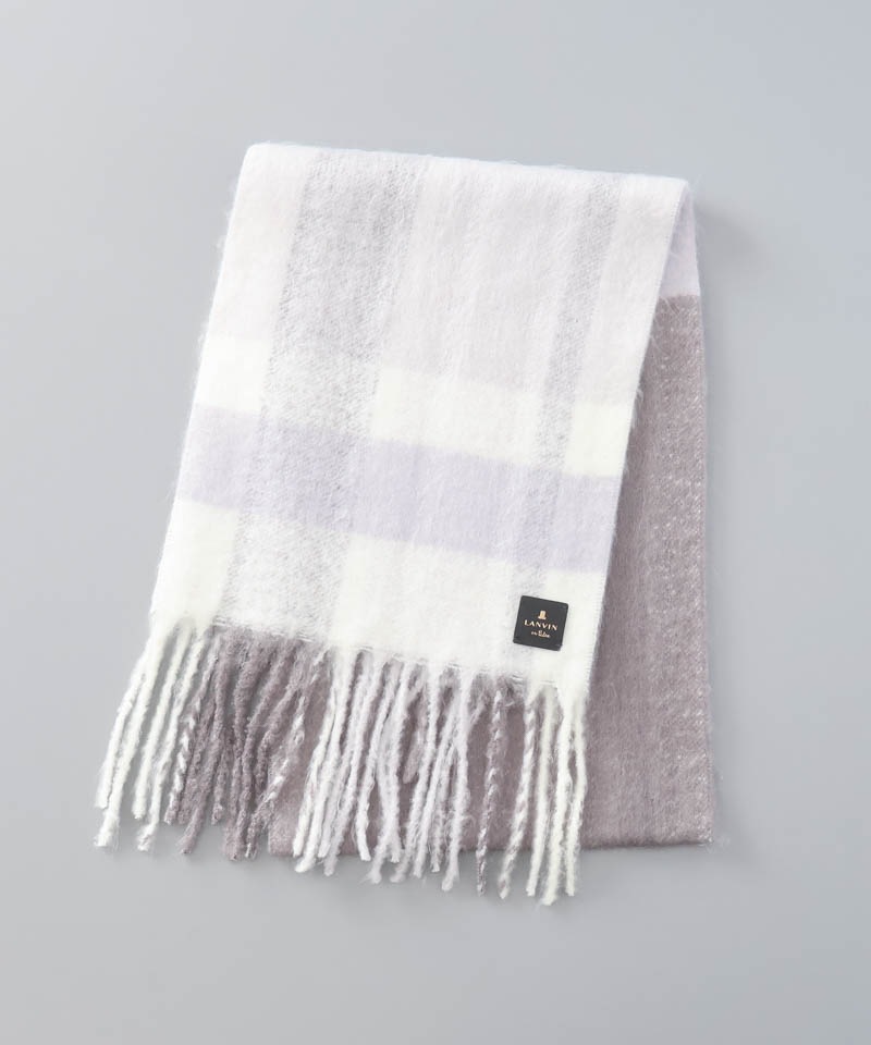 LANVIN en Bleu （ランバン オン ブルー）】モコモコカラーブロック