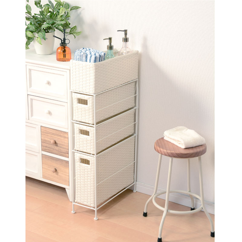 スリム ランドリー ラック 幅15cm｜B-COMPANY公式オンラインショップ