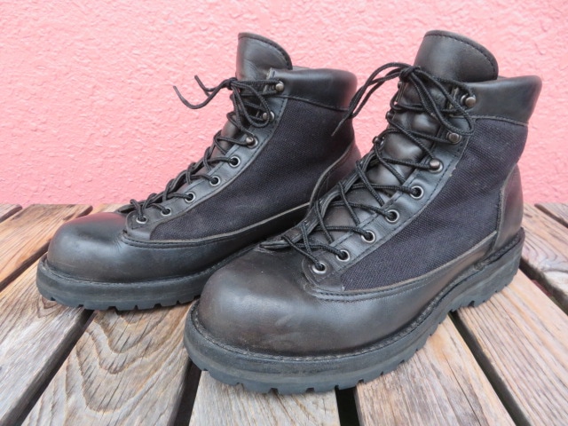 USED 90年代 USA製 黒 ダナーライト US9EE 黒プリントタグ shc283