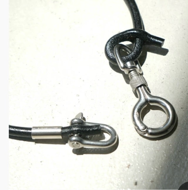 ED ROBER JUDSON レザーキーコード B01RAC-03 BLACK エド ロバート