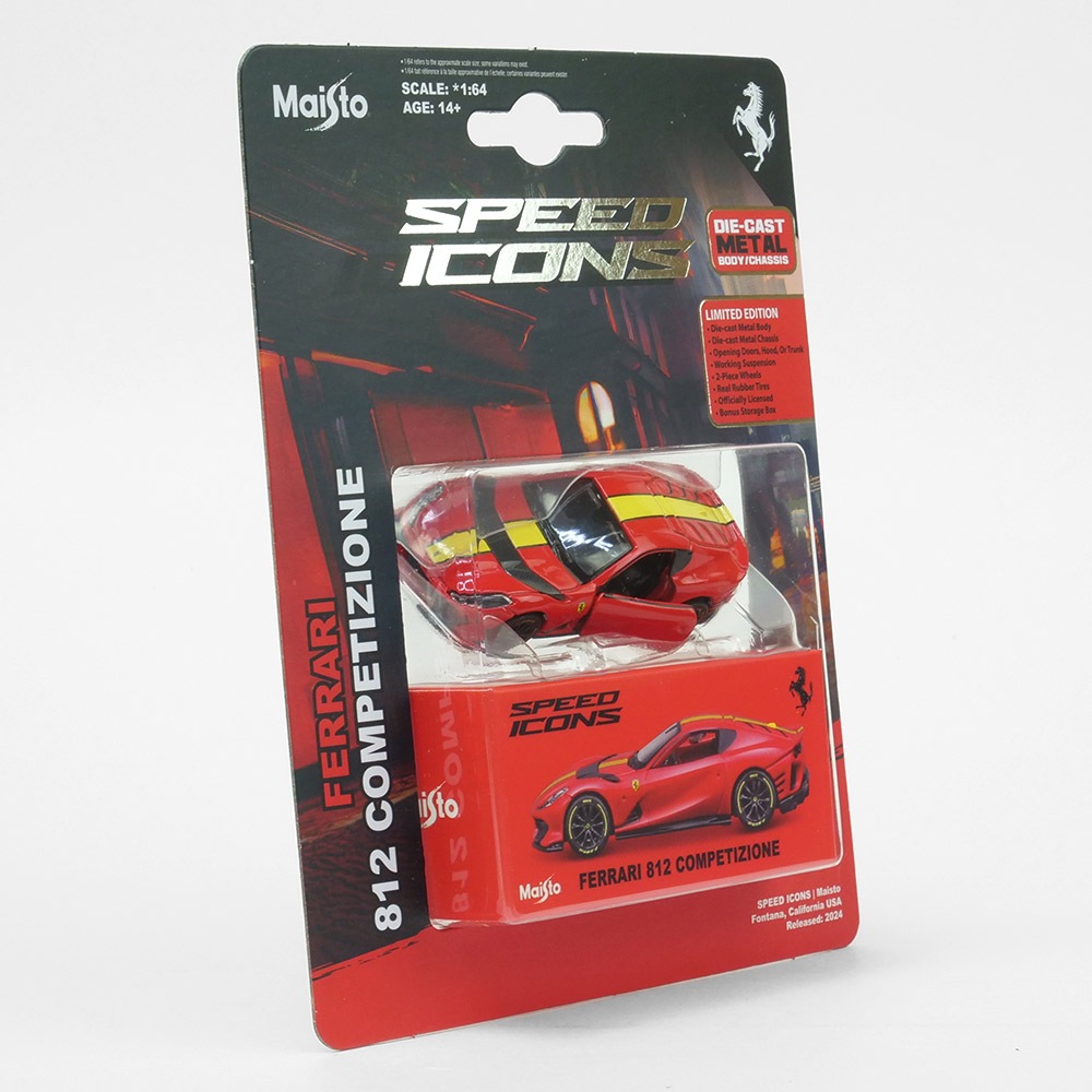 Maisto 1/64スケール SPEED ICONS フェラーリ 812 コンペティツィ