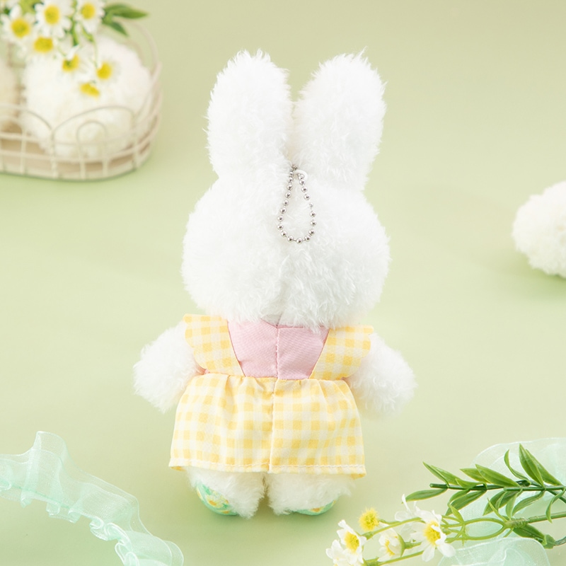 Flower Miffy ほわほわマスコット カモミールエプロンドレス イエロー