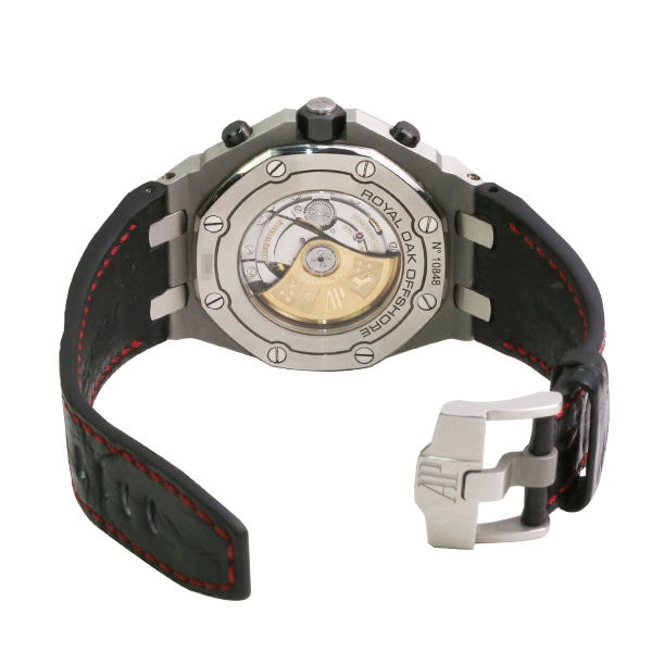 中古】【純正Dバックル・純正ラバーベルト付き】AUDEMARS PIGUET