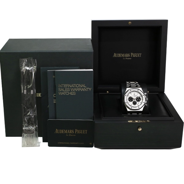 美品】【中古】【純正Dバックル・純正ラバーベルト付き】AUDEMARS