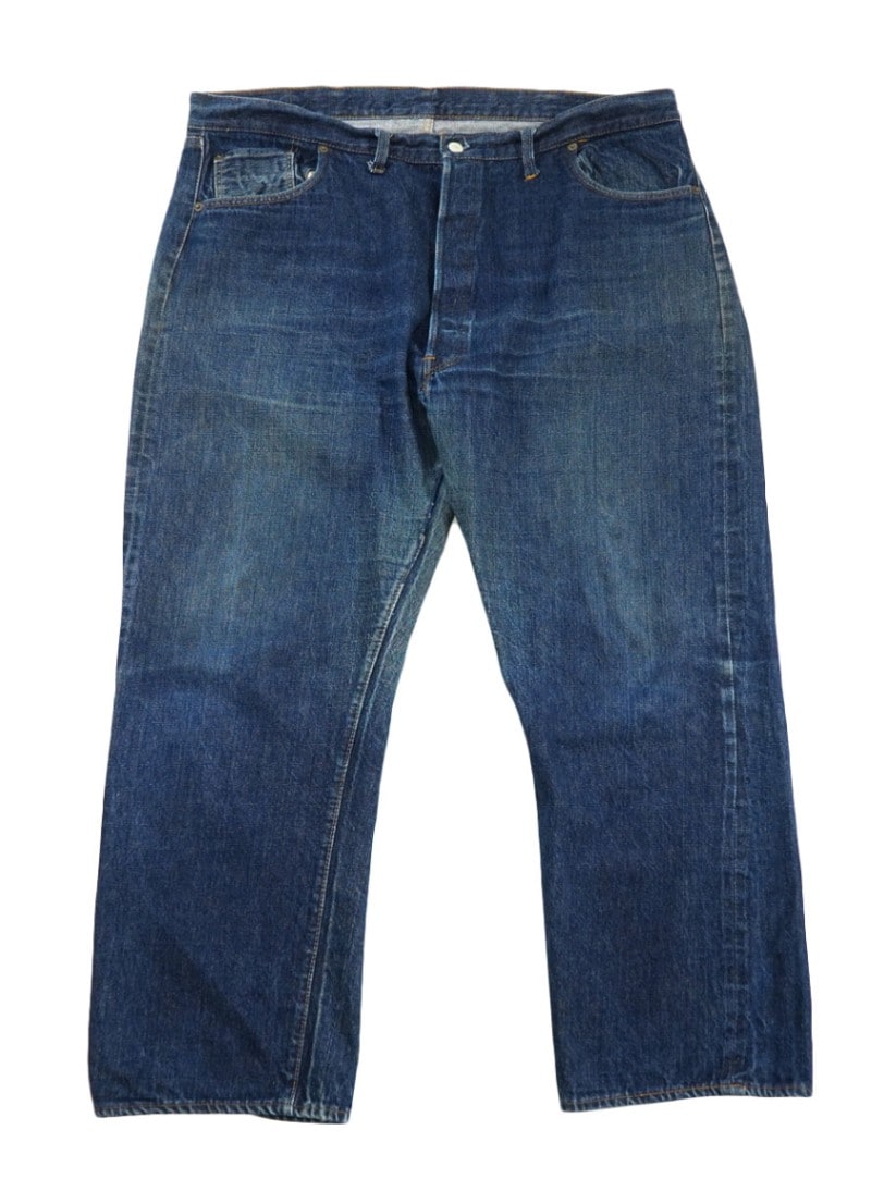 70's Levi's 501 66前期 デニムパンツ 薄ヒゲ 良雰囲気 実寸(43x30位