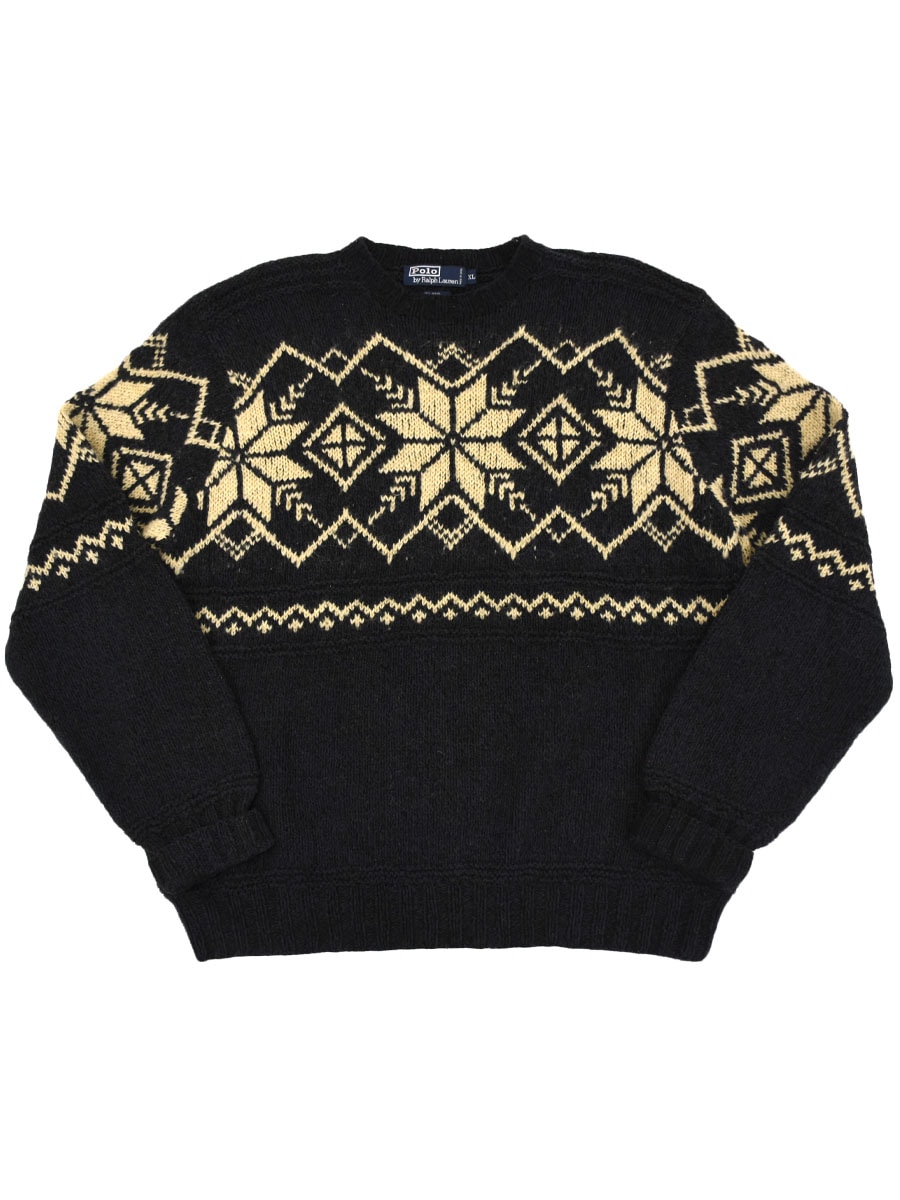 ラルフローレン スノーフレーク ニットセーター 表記(XL) | すべての