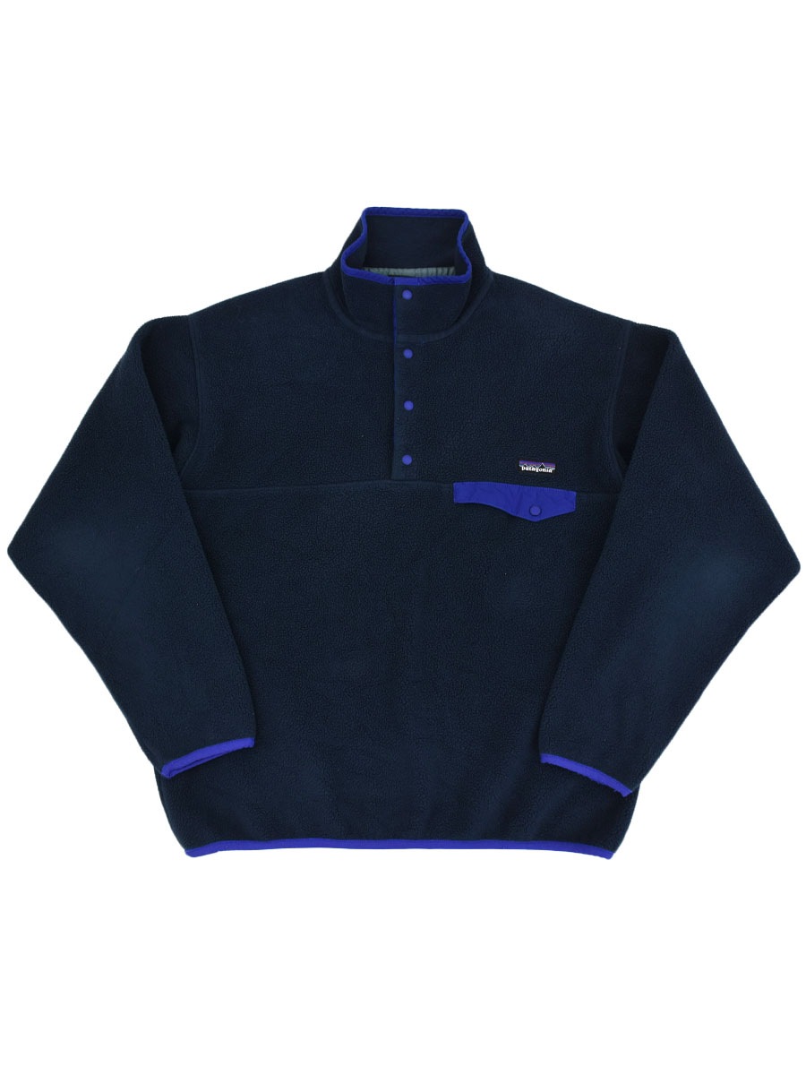 09's パタゴニア シンチラスナップTプルオーバー ブルーブラック 表記