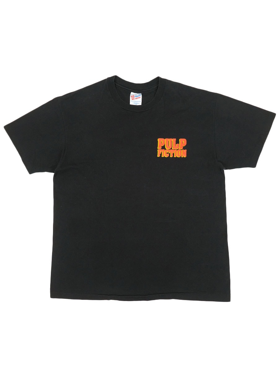 90's Hanes ''PULP FICTION/EZEKIEL 25:17'' 両面プリント ムービーT