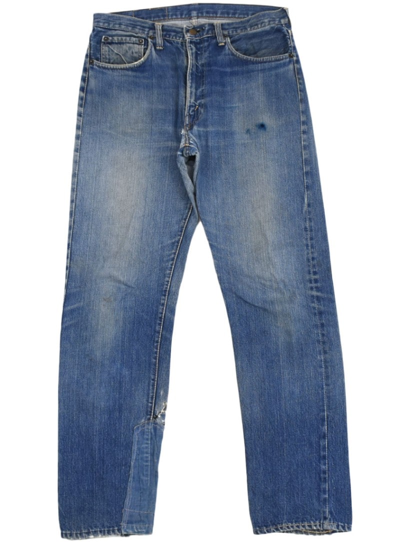 60's Levi's 505 BIG-E デニムパンツ 良雰囲気 実寸(33.5x31位) 赤耳