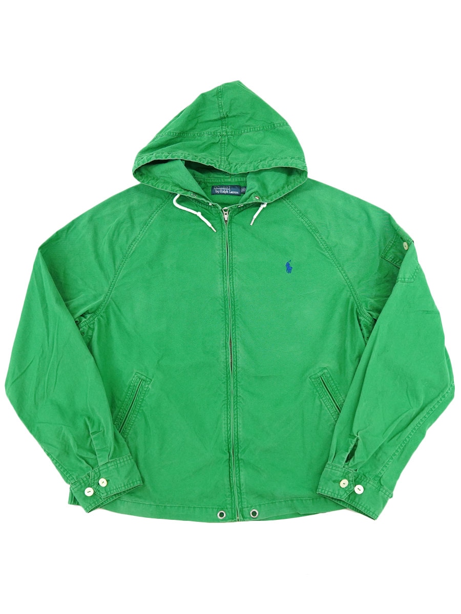 ラルフローレン スウィングトップフーディー グリーン 表記(XL