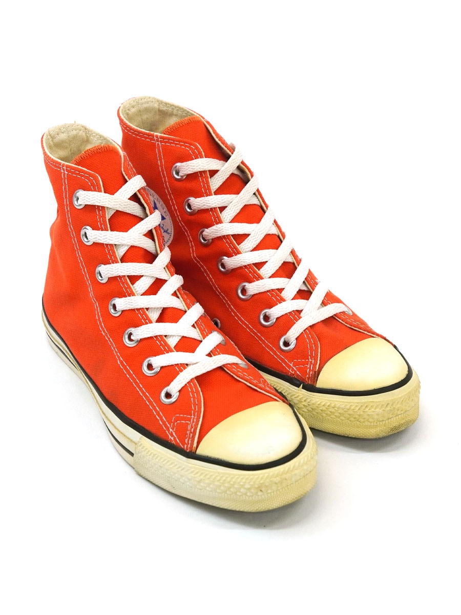 90's コンバース オールスターHI オレンジ 表記(5) USA製 | すべての