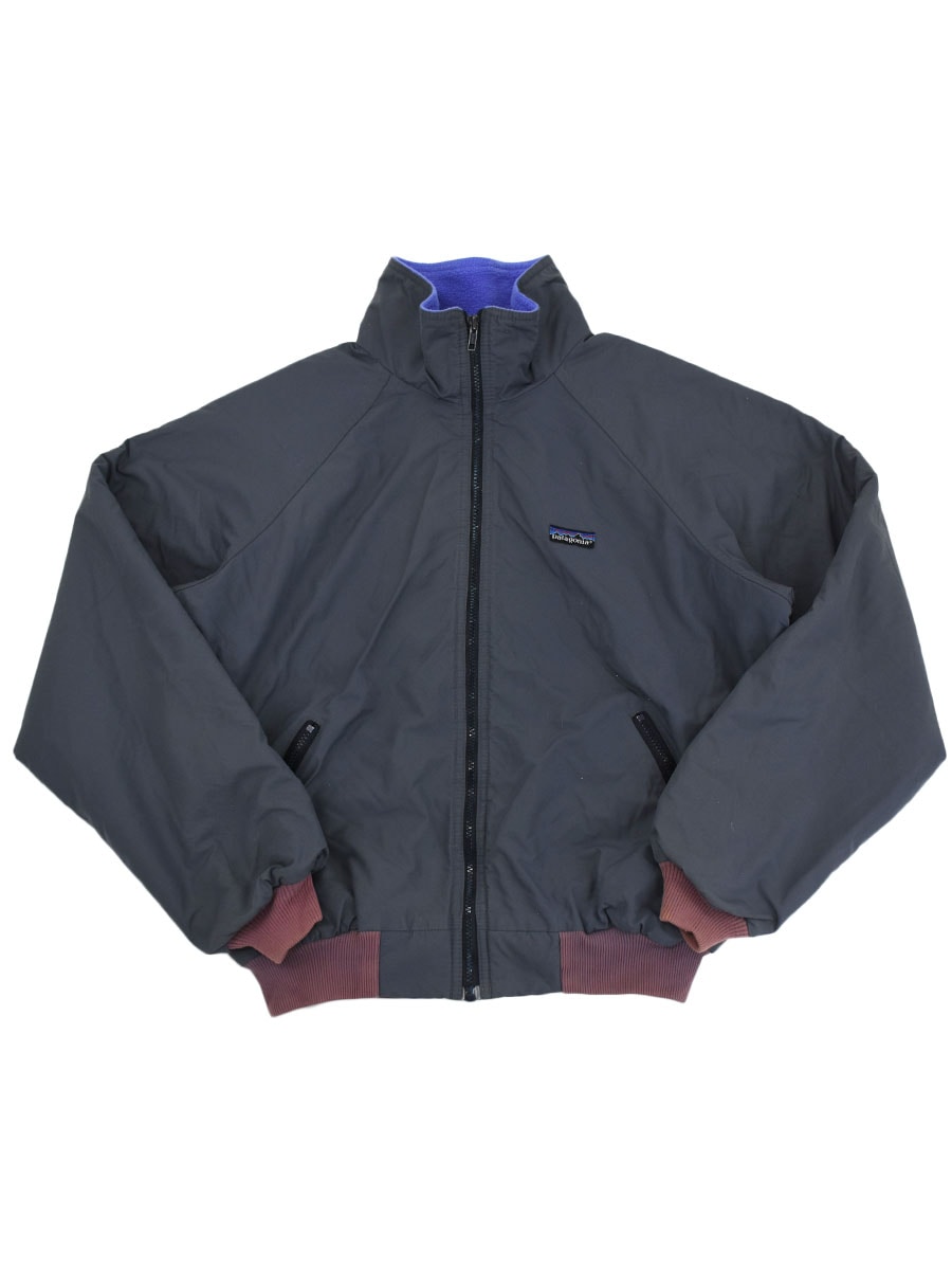 80's パタゴニア シェルドシンチラジャケット グレー 表記(L) USA製