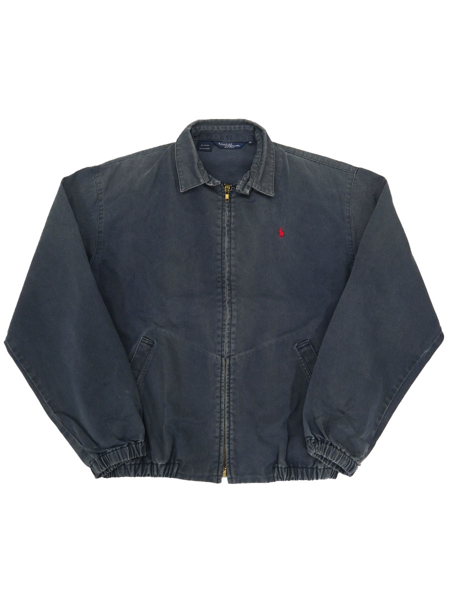 USA製 ラルフローレン 100%コットン スウィングトップ 表記(M) 褪せ