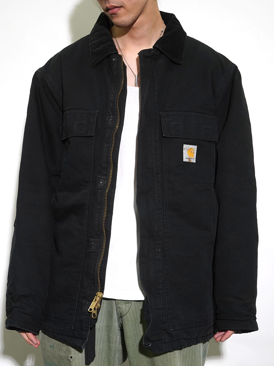 USA製 カーハート トラディショナルコート ブラック 表記(M) | すべて