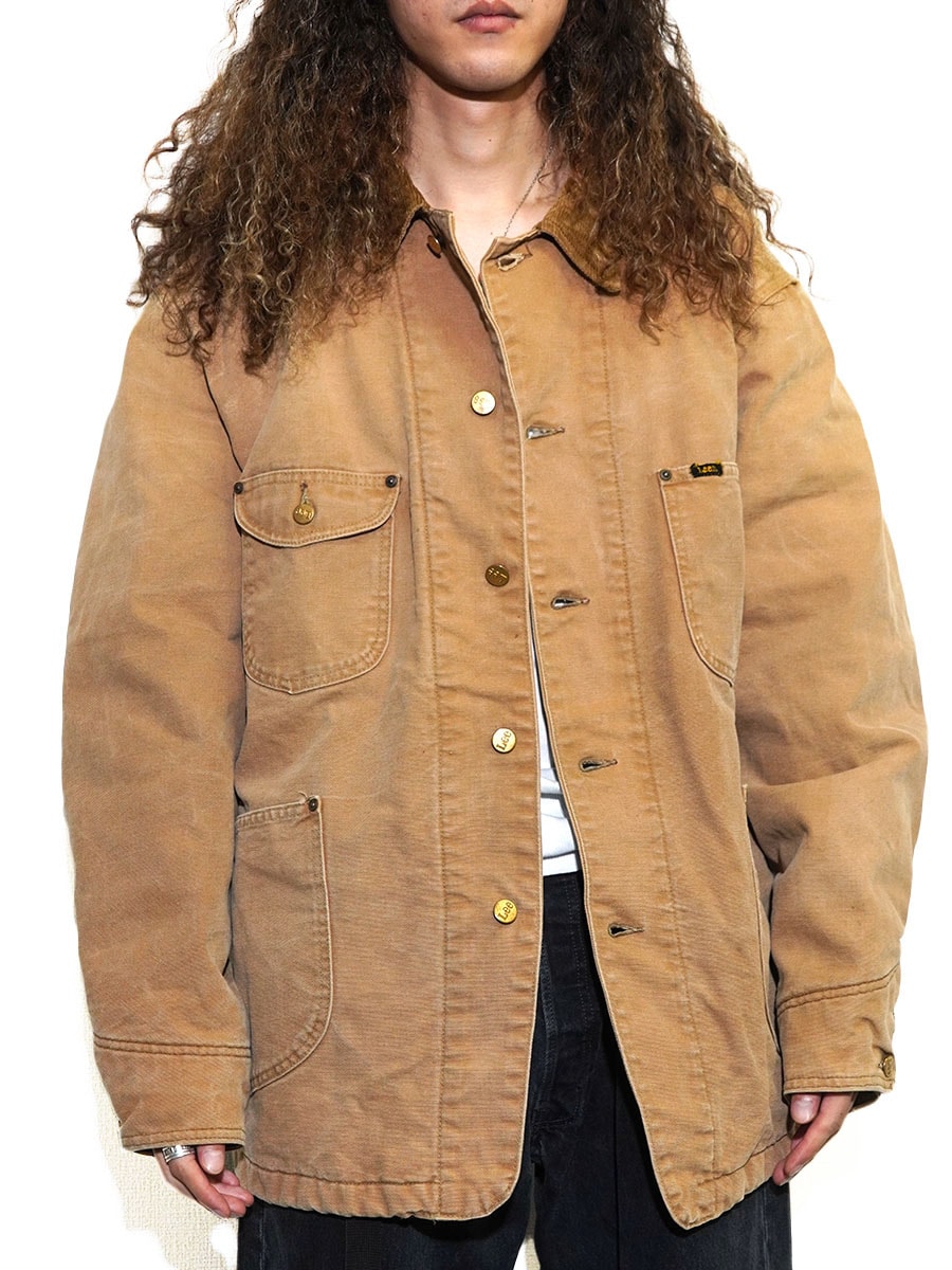 70's Lee 襟コーズ 裏ブランケットライナー ブラウンダック