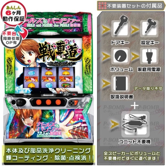 Lガールズ&パンツァー（ガルパン） 最終章 実機 本体 PUSHバイブON