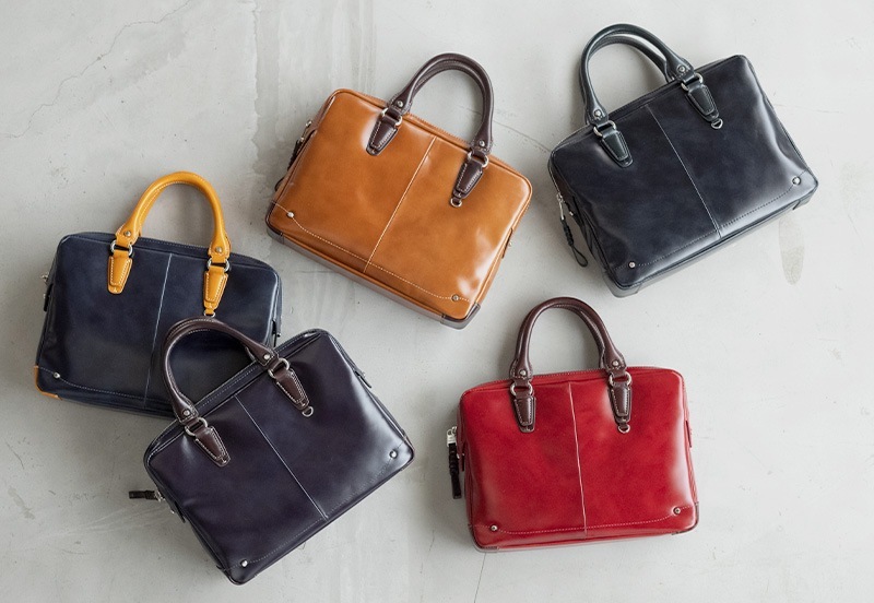 Kiefer neu レザーミニブリーフケース Ciao キーファーノイ小さい