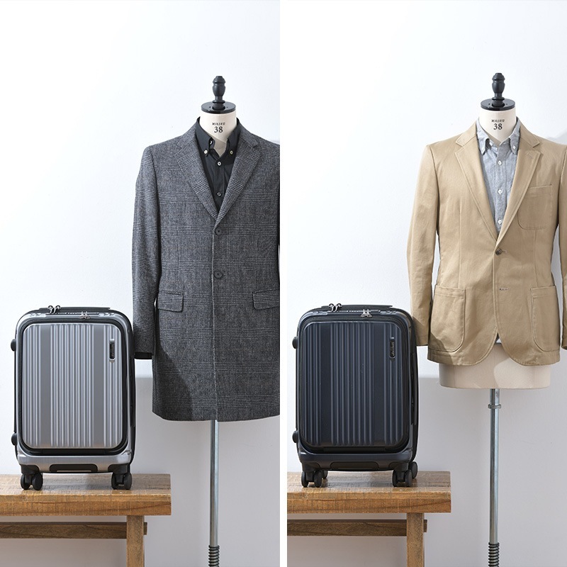 BERMAS フロントオープンスーツケース 35L INTER CITY キャリーバッグ2