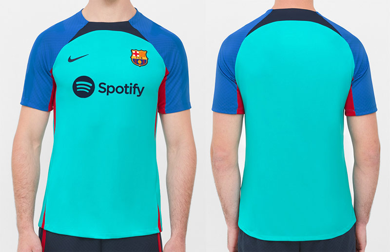 FCバルセロナ 2022-23 トレーニングトップ（グリーン）DJ8587-359S