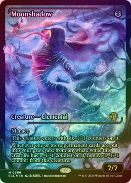 FOIL】【英】月影/Moonshadow[黒R]【ECL】[ジャパン・ショーケース枠