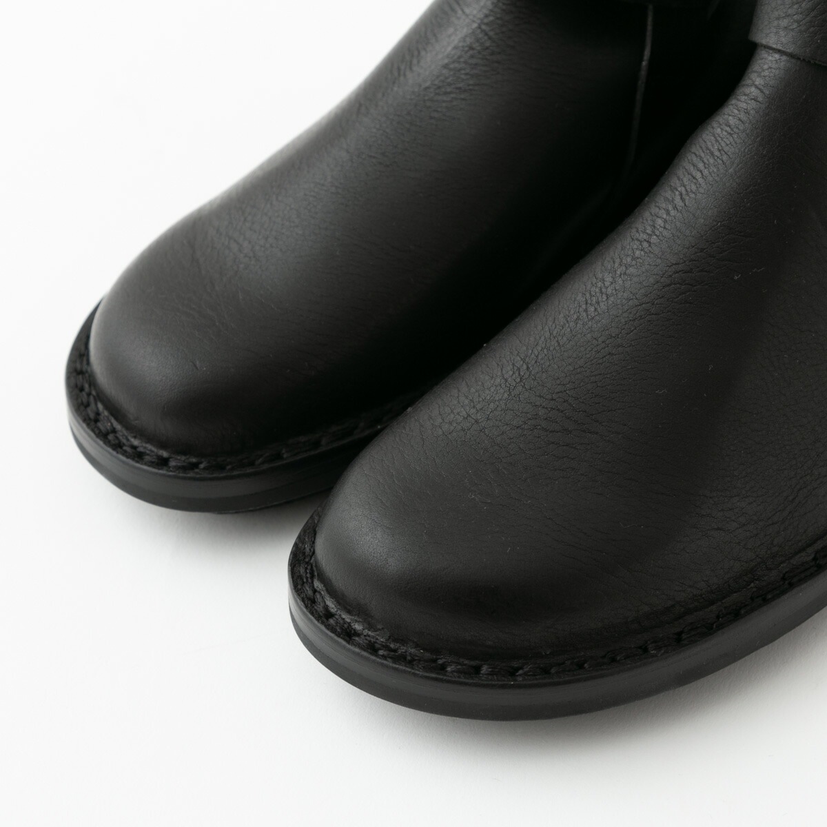 trippen トリッペン レザーショートブーツ BASE WAW242 black