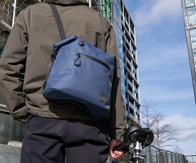 Roll Top Waterproof Bag 9L Navy | ブランドで選ぶ,BROMPTON