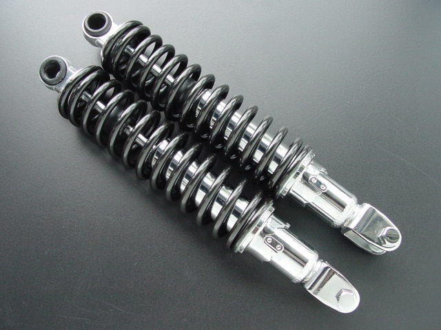 【匿名無料発送】CB400F サス サスペンション CB400SF CB400SS 新CB400F 320mm 黒×金 スパナ