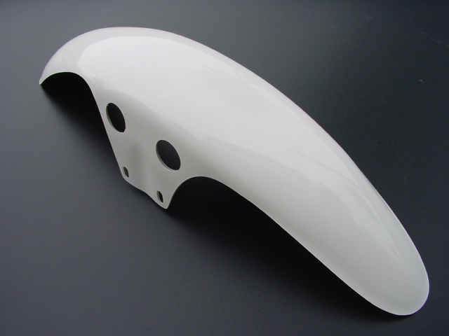 Z400FX/Z1/Z2 JMCタイプFRPフロントフェンダー(白) | KAWASAKI,Z400FX