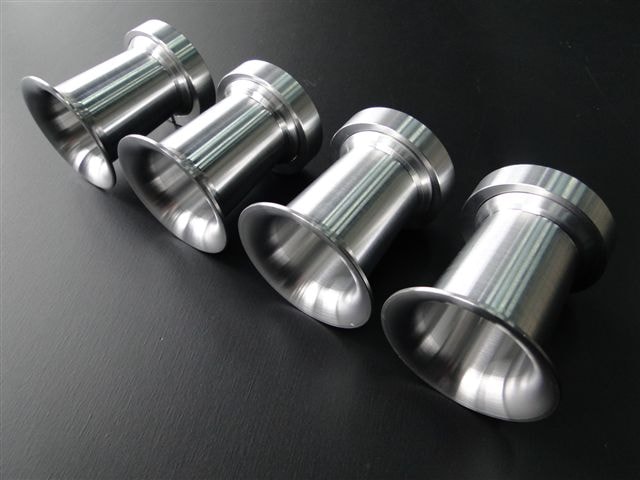 Z400FX/Z550FX/Z400J 純正キャブ用アルミ削り出しロングアルミ