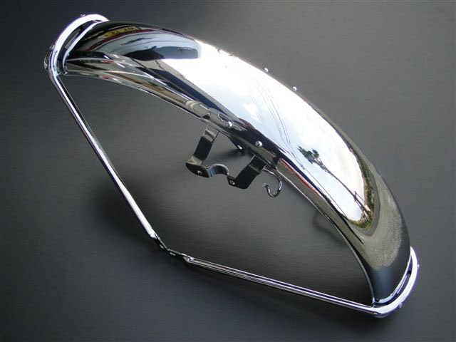 CB400F/CB350F メッキフロントフェンダー(高品質タイプ) | HONDA