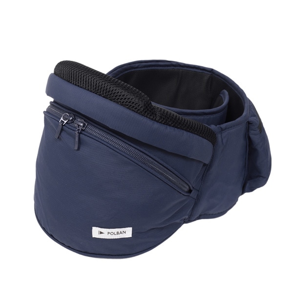 ポルバン POLBAN アドバンス ヒップシート リップストップ ネイビー