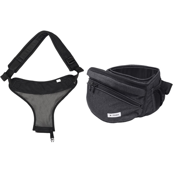 ポルバン POLBAN シングルショルダーセット ベーシック デニムブラック