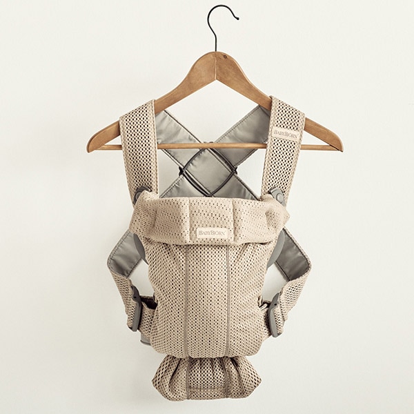 BabyBjorn ベビービョルン ベビーキャリア MINI Air / グレーベージュ