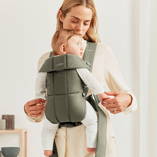ベビービョルン BabyBjorn 抱っこ紐 ベビーキャリア MINI ウーブン