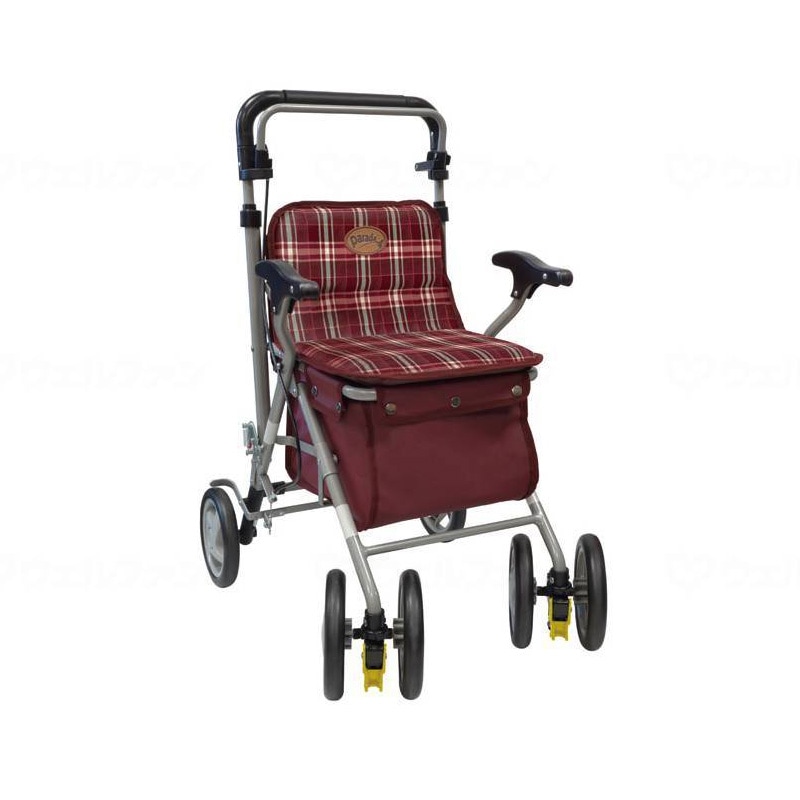 パレード 花柄紺 【LINE・メルマガ限定クーポン対象】 ｜ シルバーカー