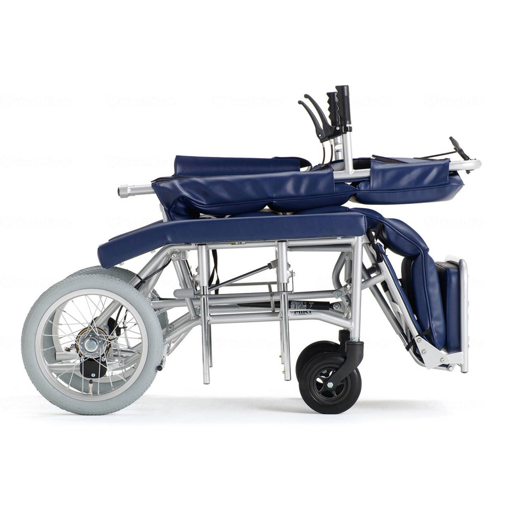 超売れ筋】フルリクライニング車椅子 MFF－50 （背部・脚部連動