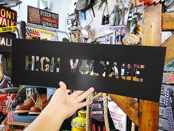 アメリカのホームセンターで売ってるステンシルシート （ハイ