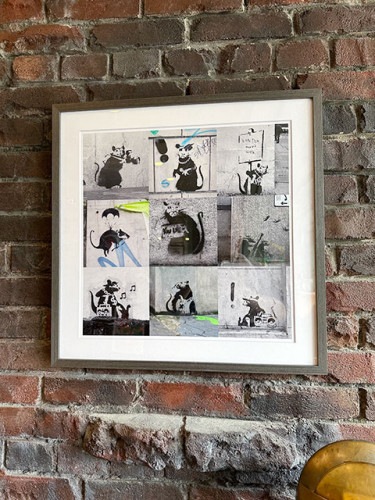 バンクシー アートフレーム （Banksy Collection 1） 木製額付き 絵画