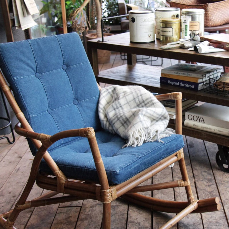 ラタン ロッキングチェア｜ベッド・マットレス・インテリア家具通販