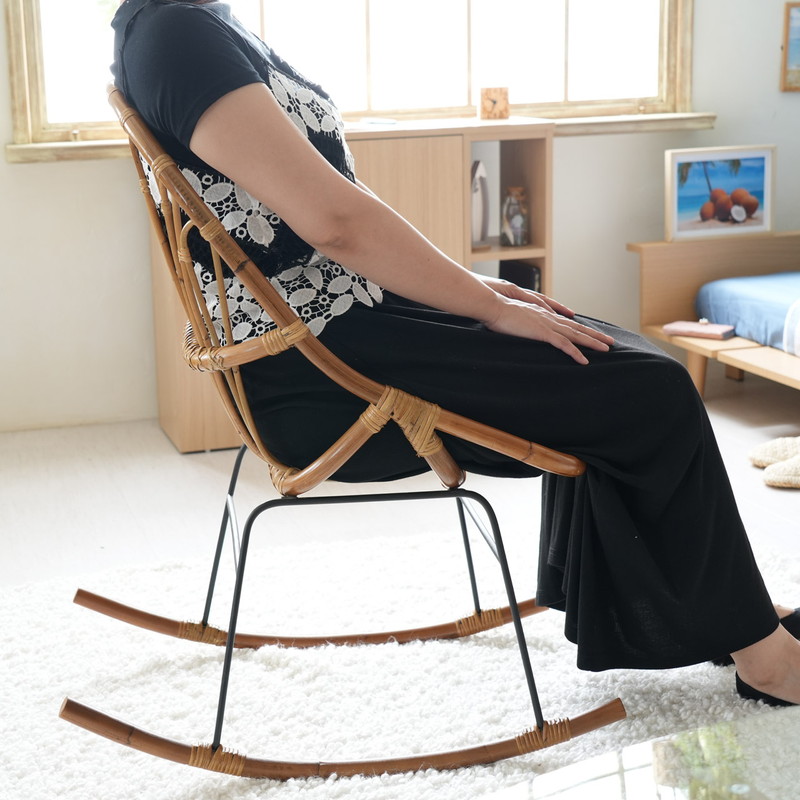 ラタン ロッキングチェア｜ベッド・マットレス・インテリア家具通販