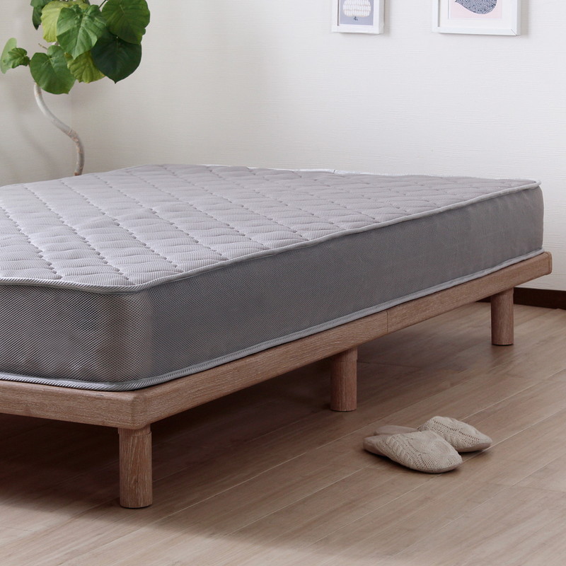 ダブル】【エコノミー】ポケットコイルマットレス 『3D メッシュ