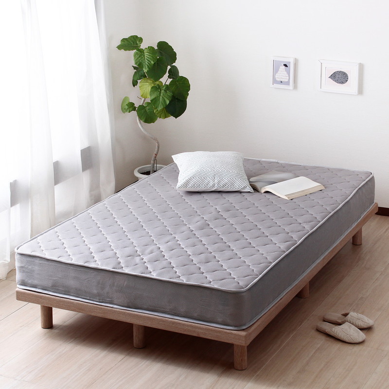 クイーン（SSSサイズ2枚組）】【エコノミー】ポケットコイルマットレス